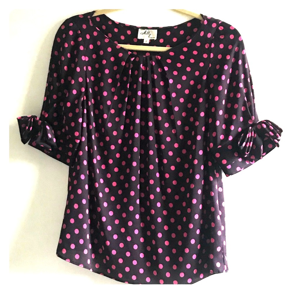 Good as new silk Milly top in size 2